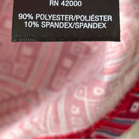 Joe Boxer open shoulder dress open shoulder red white and blue XL NWT - Picture 7 of 8